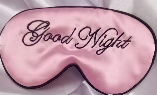 GOODNIGHT SATIN EYEMASK