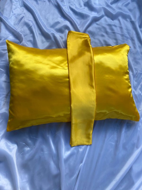 Yellow Pillow cases