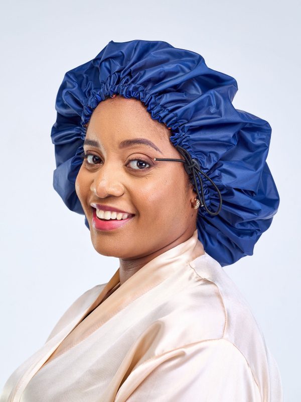 Navy-blue Shower Cap - Image 4