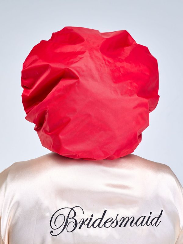 Red Shower Cap - Image 4